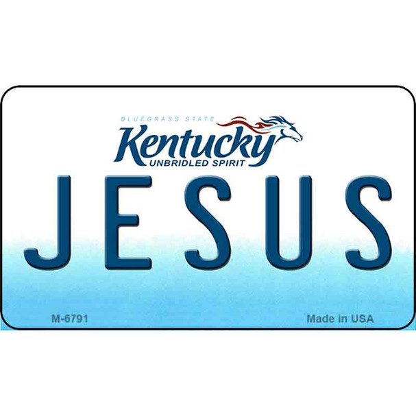 Jesus Kentucky State License Plate Novelty Wholesale Magnet M-6791