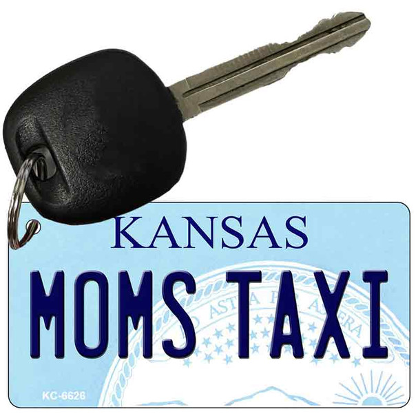 Moms Taxi Kansas State License Plate Novelty Wholesale Key Chain