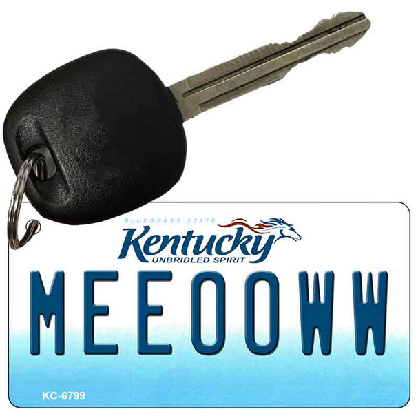 Meeooww Kentucky State License Plate Novelty Wholesale Key Chain