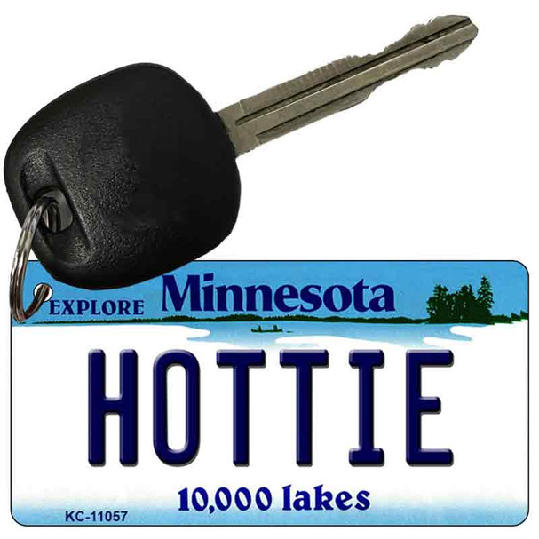 Hottie Minnesota State License Plate Novelty Wholesale Key Chain