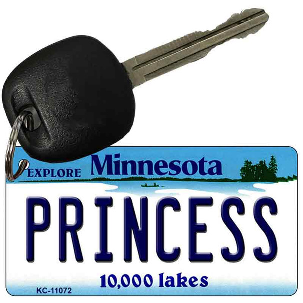 Princess Minnesota State License Plate Novelty Wholesale Key Chain