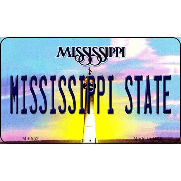 Mississippi State University License Plate Wholesale Magnet M-6552