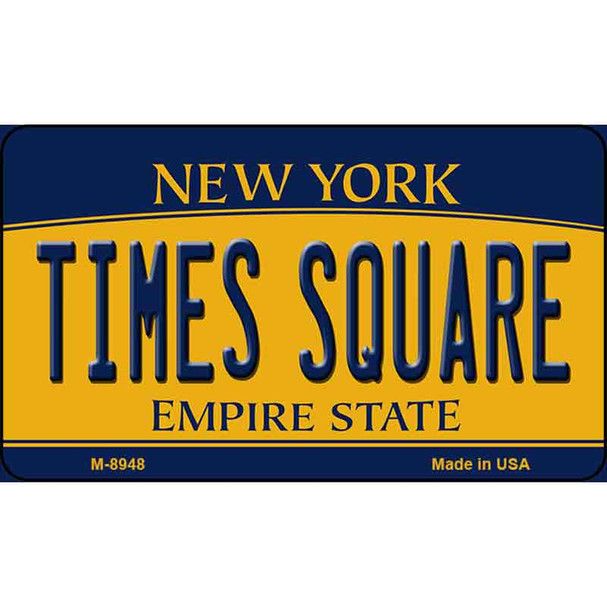 Times Square New York State License Plate Wholesale Magnet M-8948