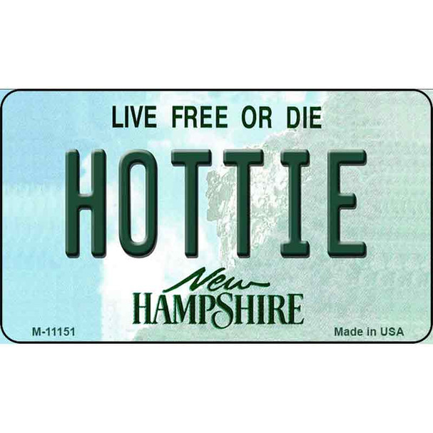 Hottie New Hampshire State License Plate Wholesale Magnet M-11151