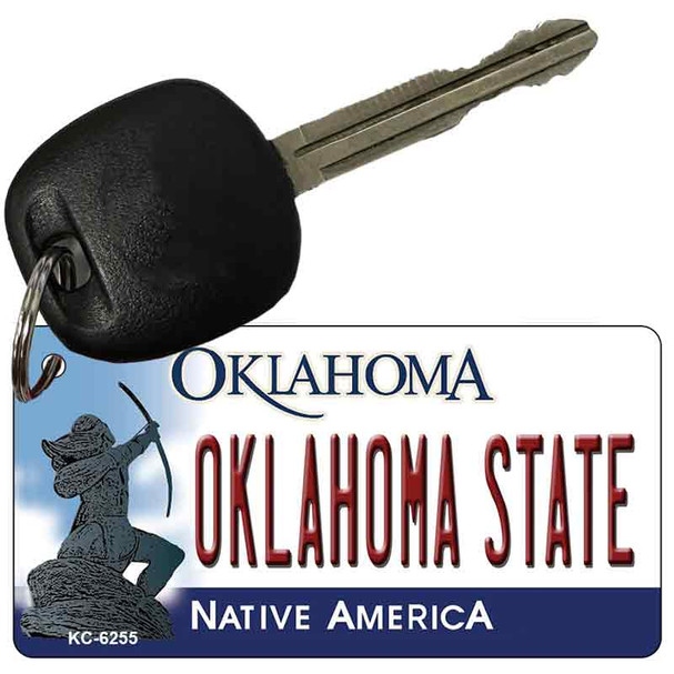 Oklahoma State License Plate Novelty Wholesale Key Chain KC-6255