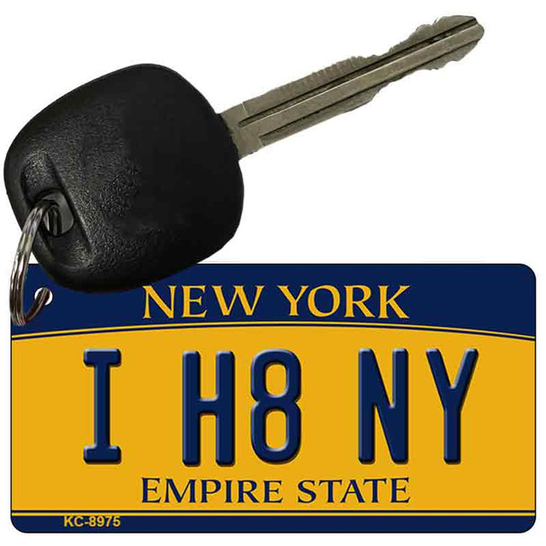 I H8 NY New York State License Plate Wholesale Key Chain