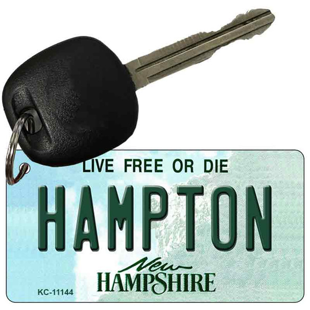 Hampton New Hampshire State License Plate Wholesale Key Chain