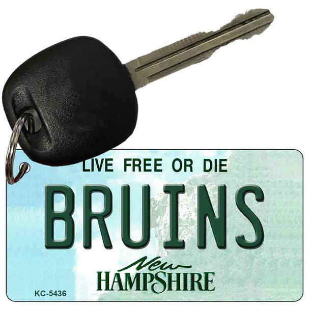 Bruins New Hampshire State License Plate Wholesale Key Chain