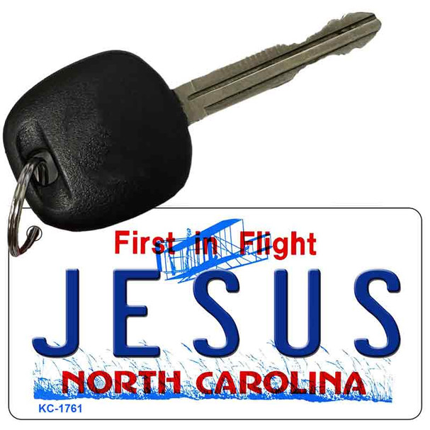 Jesus North Carolina State License Plate Wholesale Key Chain