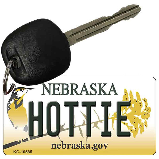 Hottie Nebraska State License Plate Novelty Wholesale Key Chain