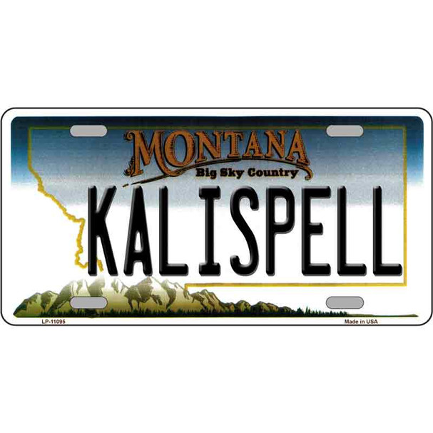 Kalispell Montana State Novelty Wholesale License Plate