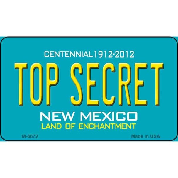 Top Secret New Mexico Novelty Wholesale Magnet