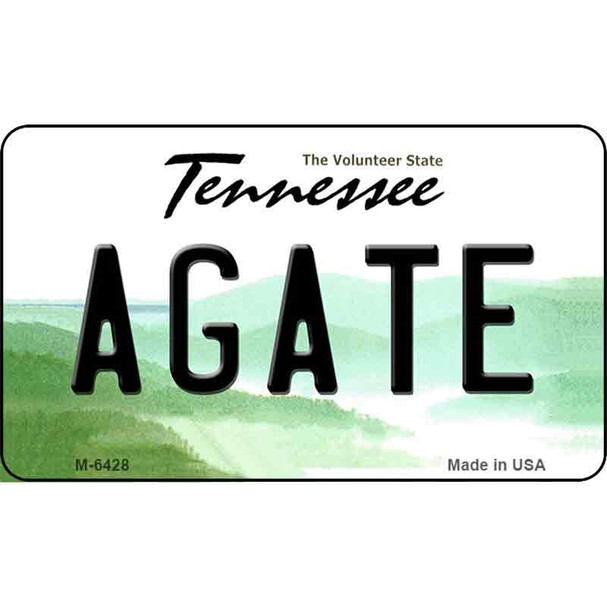 Agate Tennessee State License Plate Wholesale Magnet M-6428