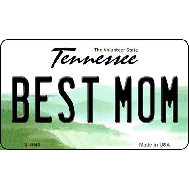 Best Mom Tennessee State License Plate Wholesale Magnet M-6648