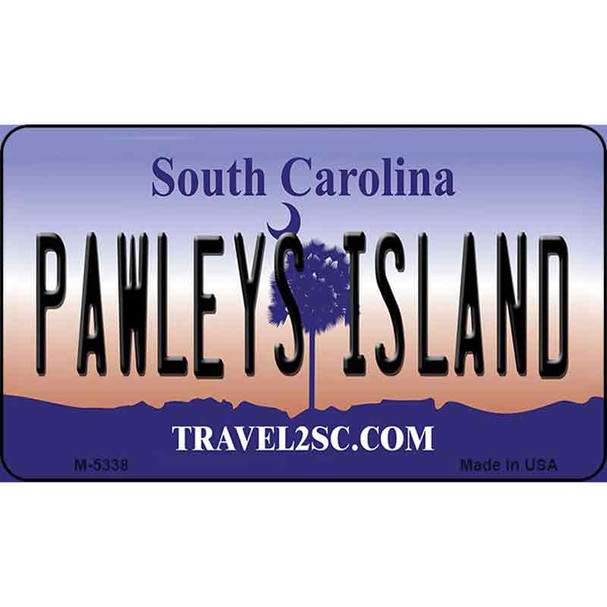 Pawleys Island South Carolina State License Plate Wholesale Magnet M-5338