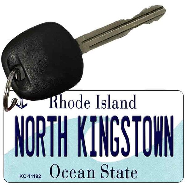 North Kingstown Rhode Island License Plate Novelty Wholesale Key Chain