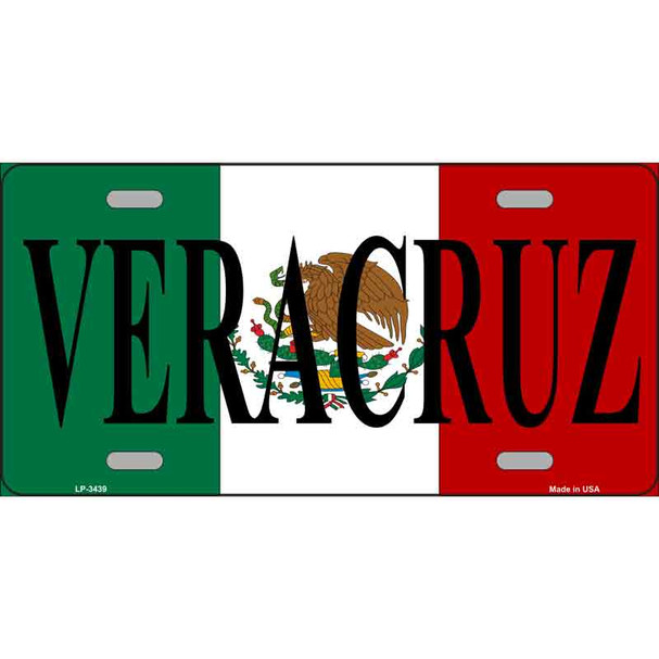 Veracruz Wholesale Metal Novelty License Plate