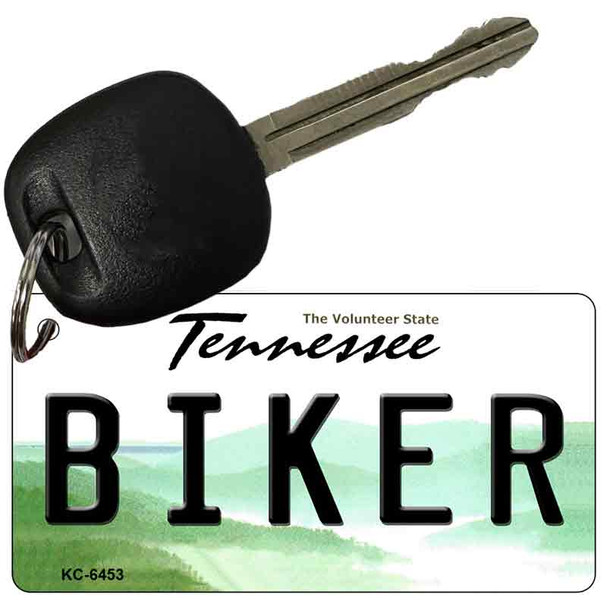 Biker Tennessee License Plate Wholesale Key Chain