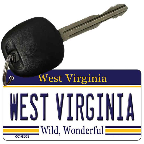 West Virginia License Plate Wholesale Key Chain