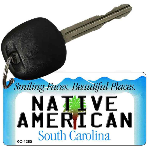 Native American South Carolina License Plate Wholesale Key Chain
