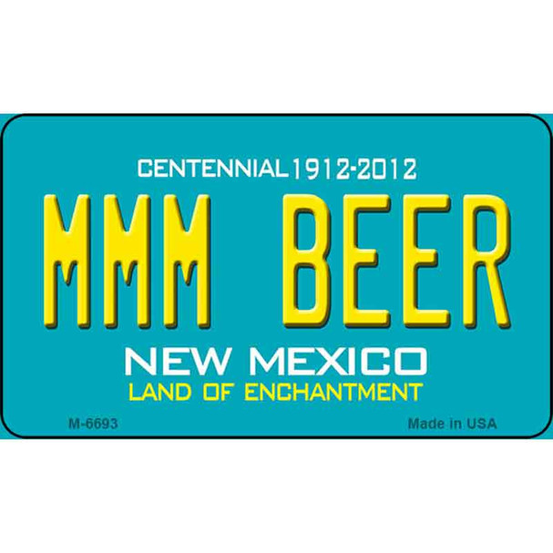 MMM Beer New Mexico Novelty Wholesale Magnet