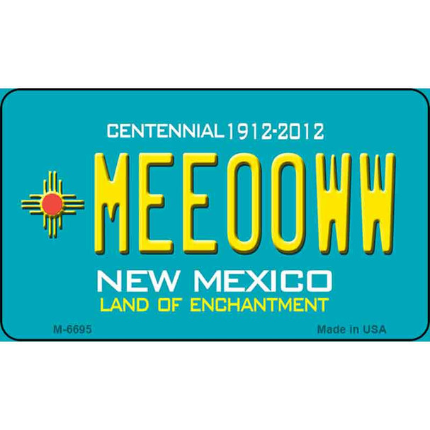 Meeooww New Mexico Novelty Wholesale Magnet