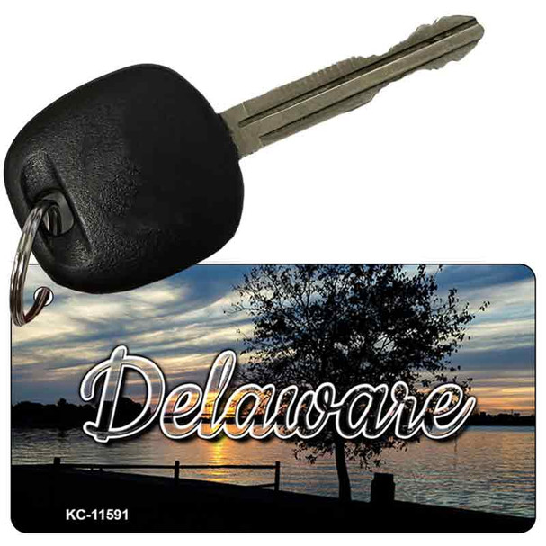 Delaware River Sunset Wholesale Key Chain