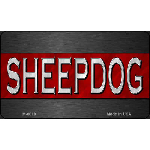 Sheepdog Fire Novelty Wholesale Magnet M-8018