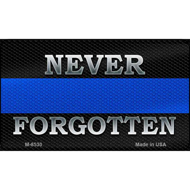 Never Forgotten Police Novelty Wholesale Magnet M-8530