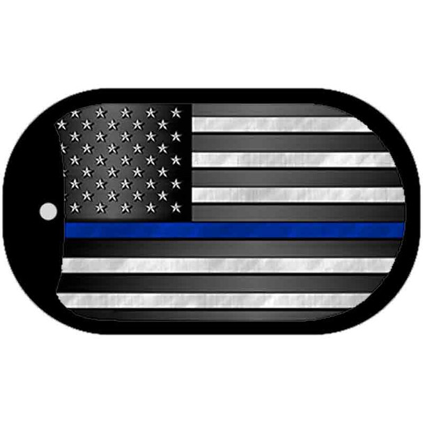 AM Flag Police Novelty Wholesale Dog Tag Necklace