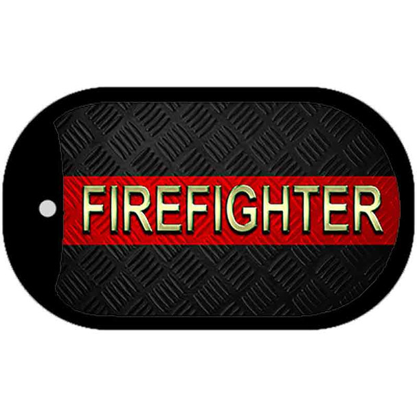 Firefighter Novelty Wholesale Dog Tag Necklace