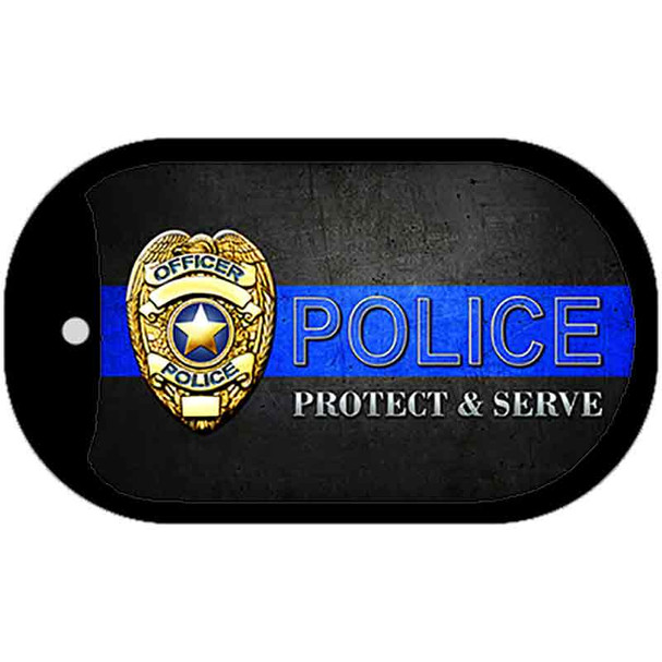 Protect and Serve Novelty Wholesale Dog Tag Necklace