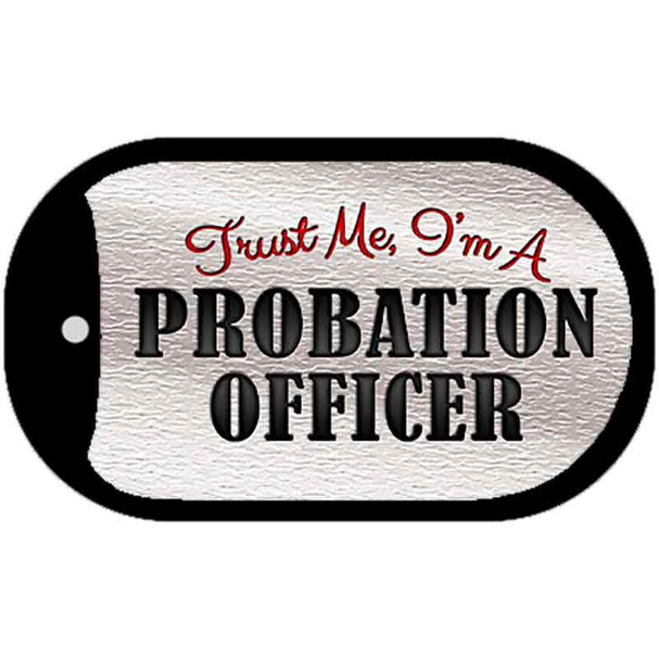 Probation Officer Novelty Wholesale Dog Tag Necklace