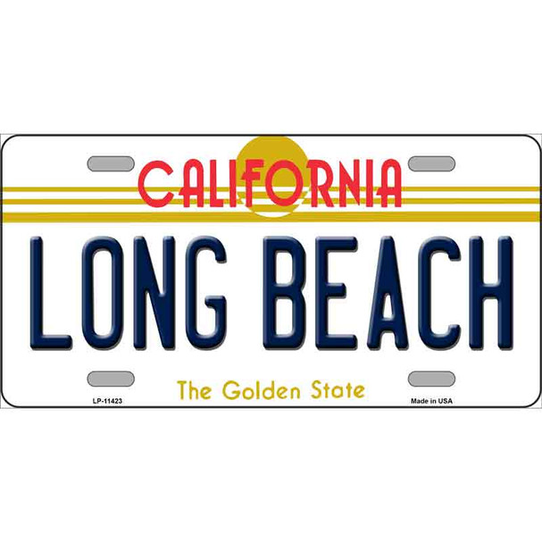 Long Beach California Novelty Wholesale License Plate