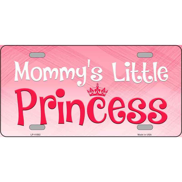 Mommys Little Princess Wholesale Novelty License Plate