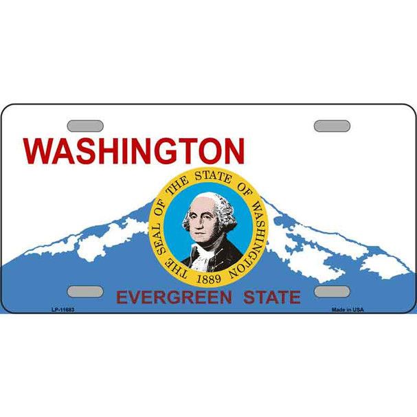 Washington Seal And State Wholesale Novelty License Plate