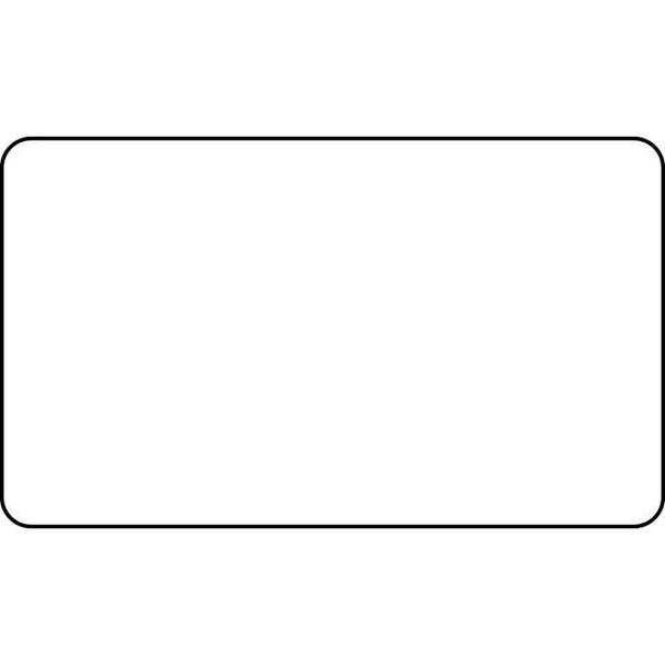 White Dye Sublimation 6" x 12" Wholesale Novelty Metal License Plate 100pc Pack (No Slots)