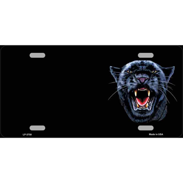 Panther Offset Wholesale Metal Novelty License Plate