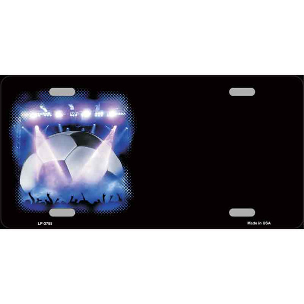 Soccer Game Offset Wholesale Metal Novelty License Plate