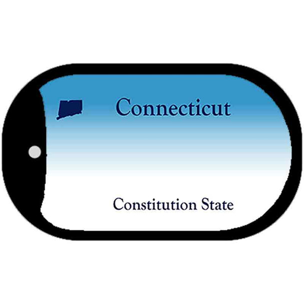 Connecticut Blank Wholesale Dog Tag Necklace