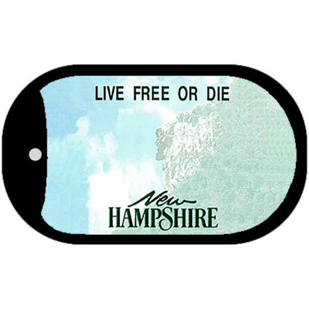 New Hampshire Blank Wholesale Dog Tag Necklace