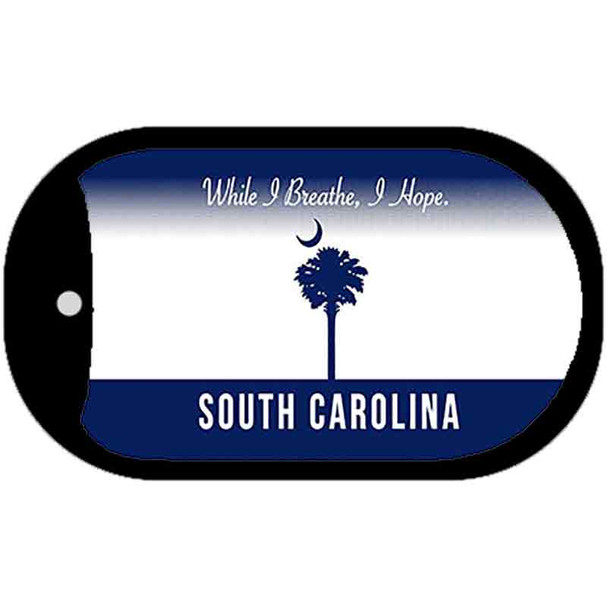 South Carolina Plate Blank Wholesale Dog Tag Necklace