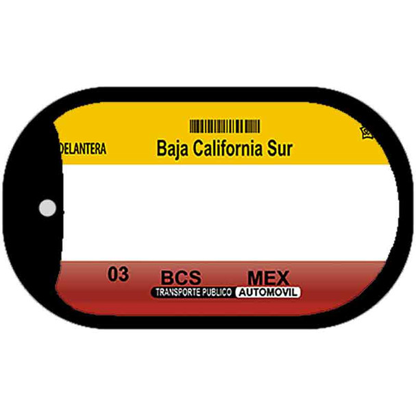 Baja California Sur Blank Wholesale Dog Tag Necklace