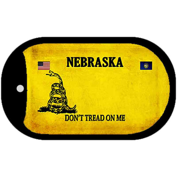 Nebraska Do Not Tread Wholesale Dog Tag Necklace