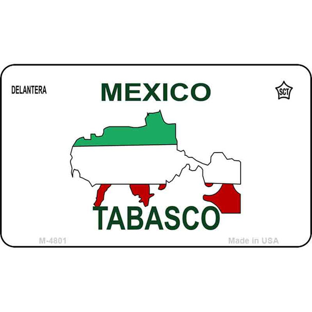 Tabasco Blank Background Wholesale Aluminum Magnet M-4801