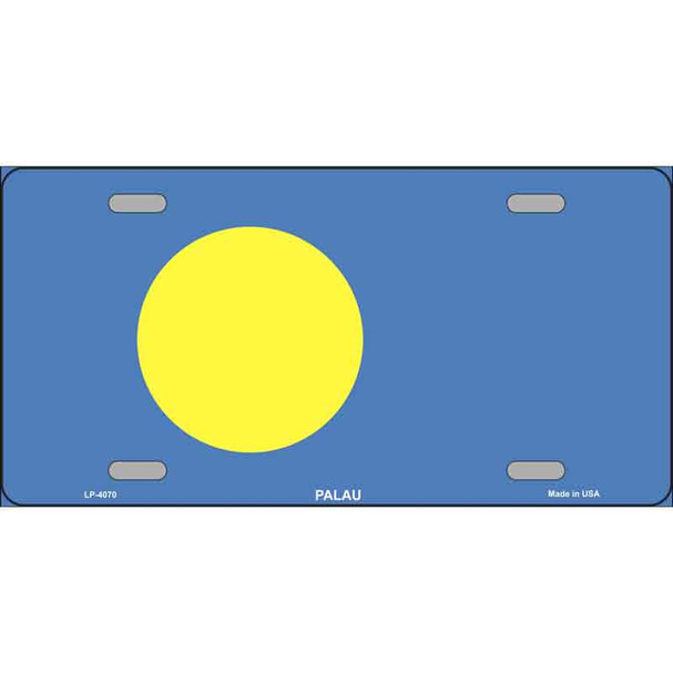 Palau Flag Wholesale Metal Novelty License Plate