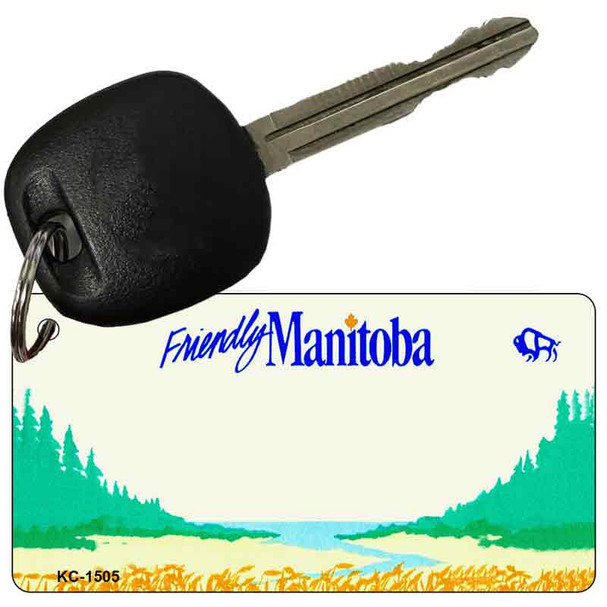 Manitoba Blank Wholesale Aluminum Key Chain