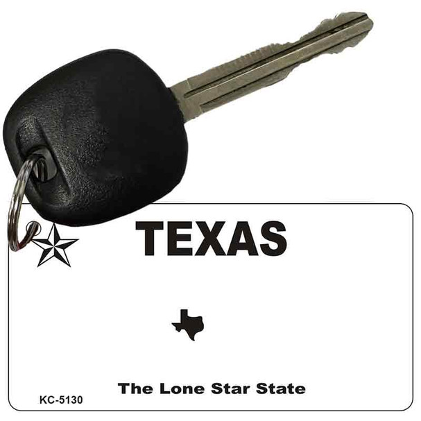 Texas Novelty State Blank Wholesale Aluminum Key Chain