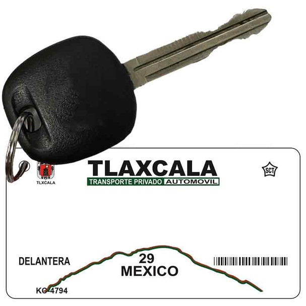 Tlaxcala Blank Wholesale Aluminum Key Chain