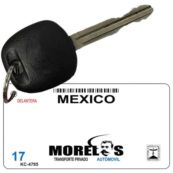Morelos Blank Wholesale Aluminum Key Chain